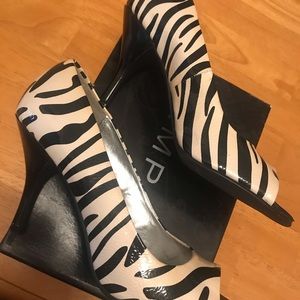 Rampage Zebra Heels